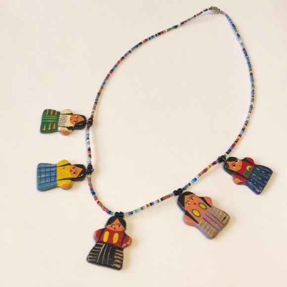 Vintage Native American Beaded Jewelry Set - Picture 3 of 12